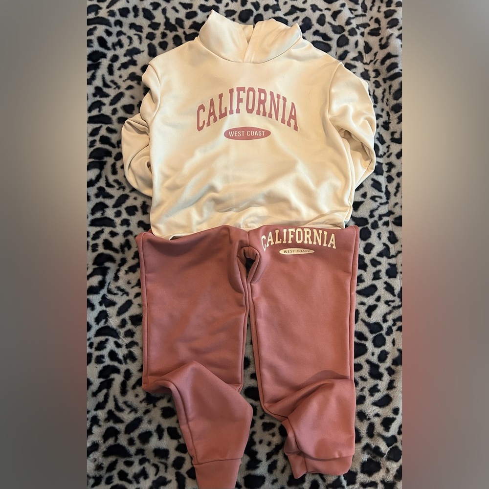 California West Coast Sweatshirt and Pants Set